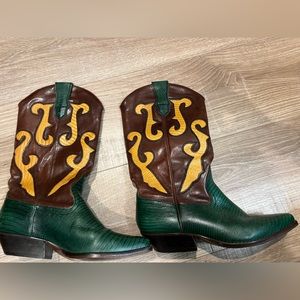 Vintage Nine West Cowboy Boots
